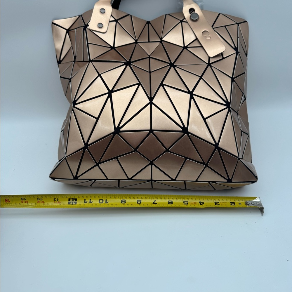 Geometric Gold Tote Bag - Picture 7 of 11